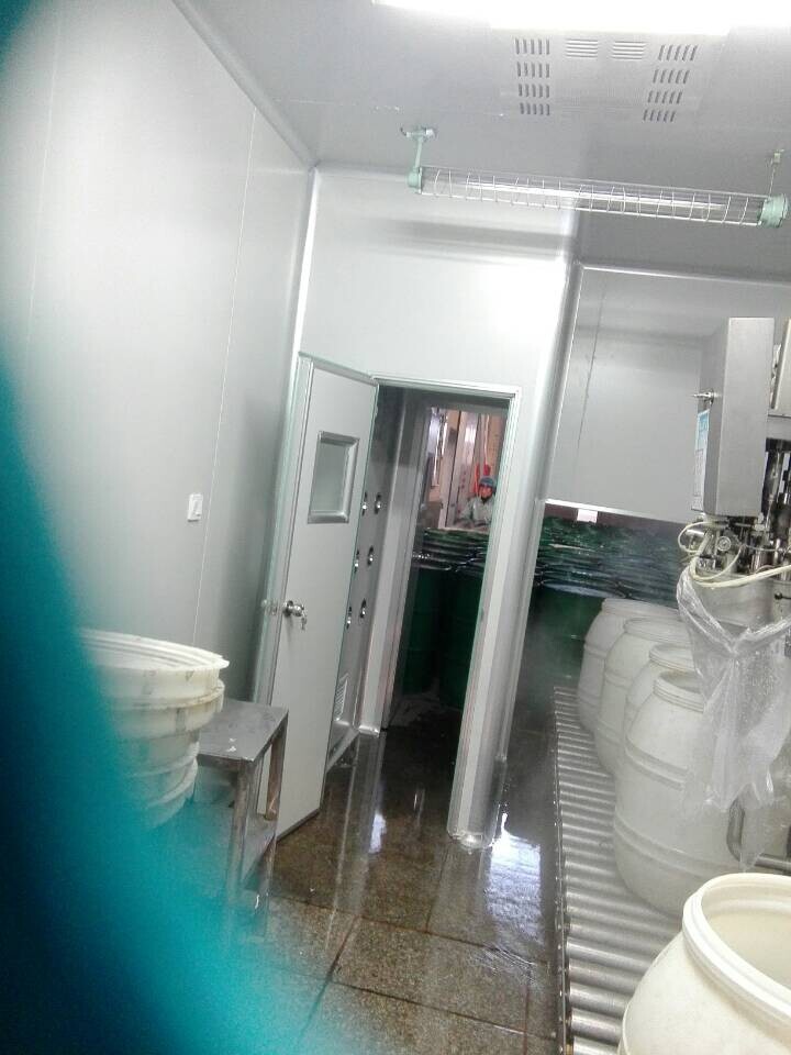 熱烈祝賀陜西白水安德利果蔬汁廠灌裝間凈化裝修開工！