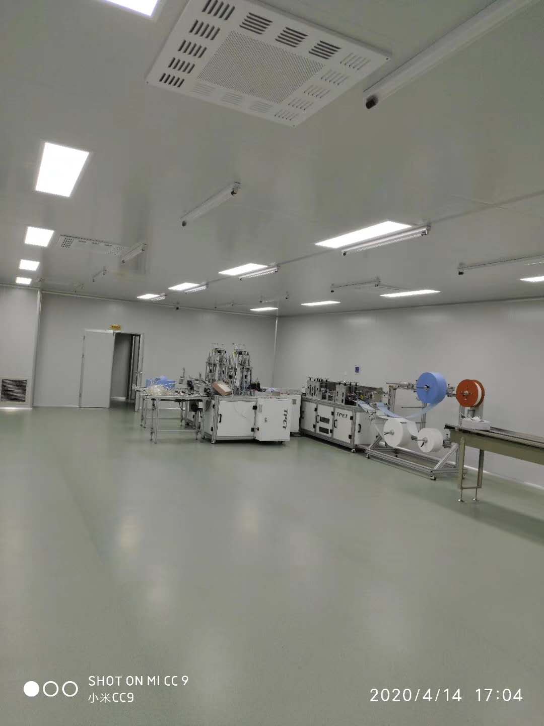 山西吉瑞康業(yè)昕生物科技有限公司口罩車間